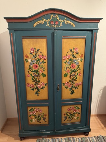 Antiker bauernschrank mit - bauernschrank,