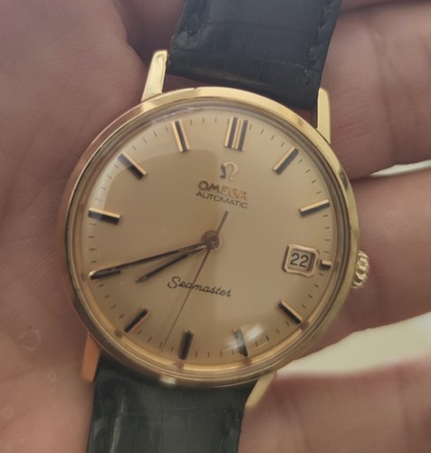 Omega seamaster waterproof 18k - seamaster,