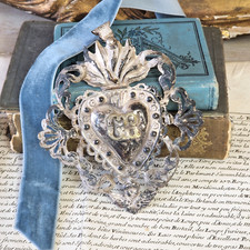 Antikes Votivherz Ex Voto mit