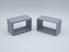 Betonrohr Rechteckprofil - Rahmenprofil - Abwasserkanal - Maßstab H0 (1:87)