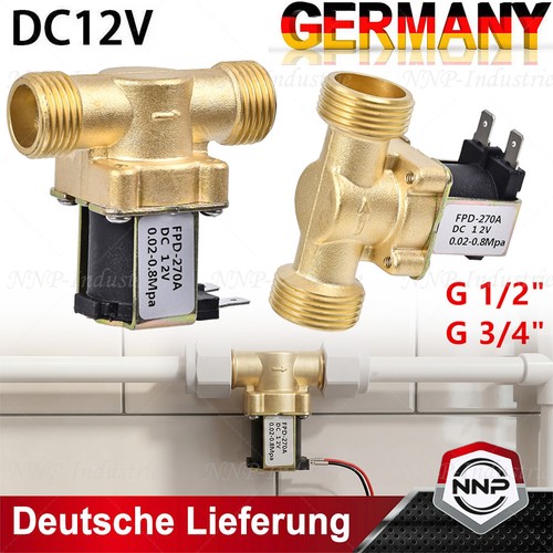 Magnetventil messing - magnetventil, 1/2''