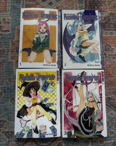Tokyopop rosario vampire - tokyopop,