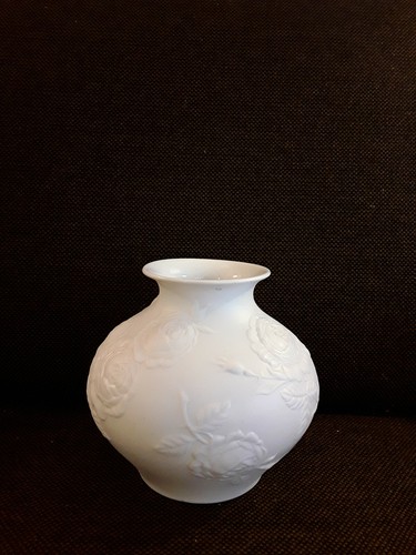 Blumenvase bisquit porzellan - bisquit,