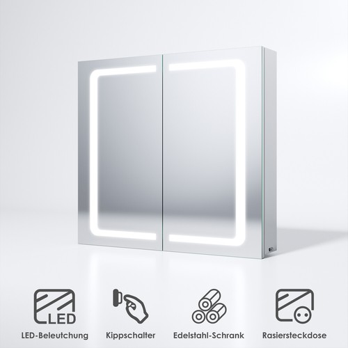 Led spiegelschrank badschrank - spiegelschrank,