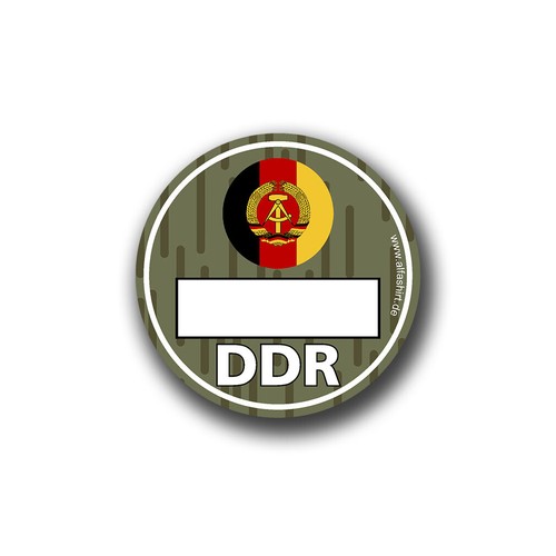 Ddr umweltplakette nva - ddr,