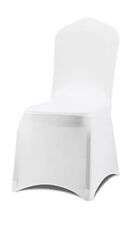 50x Stuhlhussen Weiß in Univeralgröße für Feiern, Feste,  Hochzeit,  Taufe etc. 