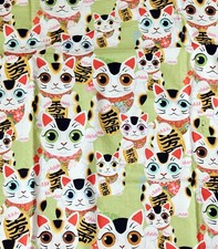 USA Design Stoff Baumwolle Sayonara Kitty 100 x 105 cm Alexander Henry Nähen DIY