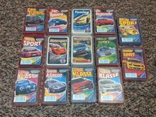 Quartett Konvolut 14 Stück Motorsport Sportwagen Tuning 