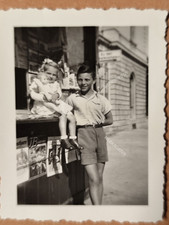 Foto Stuttgart Junge Kiosk Zeitung um 1940 F3