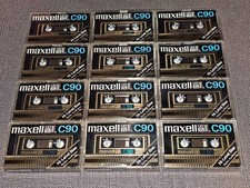 MAXELL UD XL-II C90 *UNBESPIELT+STICKER* wie NEU