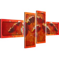 Mohnblume Kunstdruck Bilder auf Leinwand Kunstdruck