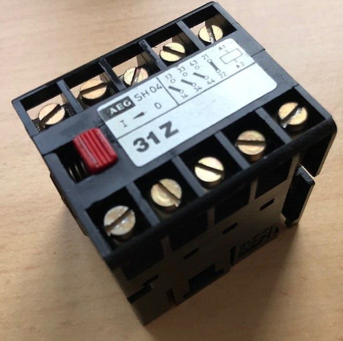 Aeg sh04 schütz hilfsschütz - aeg,