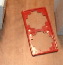 GIRA 021243 RAHMEN 2-FACH ROT Neu S-Color