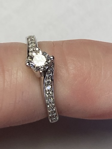 Goldring diamanten 18 - goldring,,