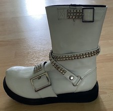 DEMONIA ROCKER BIKER BOOTS
