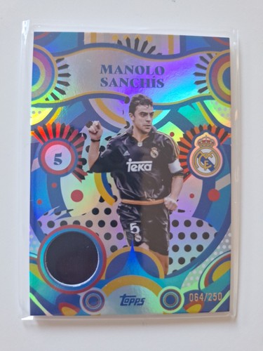 Manolo sanchis 250 match worn - sanchis,