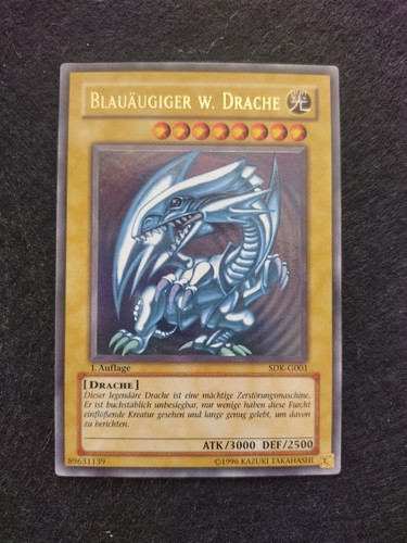 Yugioh blauäugiger drache - yugioh, w.