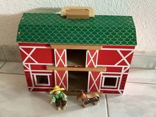 Holzspielzeug Bauernhof mit