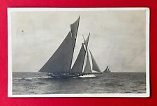 Foto AK NEUMÜHLEN Dietrichsdorf 1913 Segelyacht Segelschiff  ( 151900