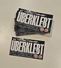 100 x ÜBERKLEBT Aufkleber ULTRAS Hooligans zb München Stuttgart Berlin Hamburg 