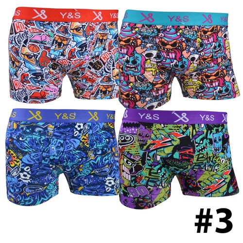 4er pack boxershorts retro - pack,
