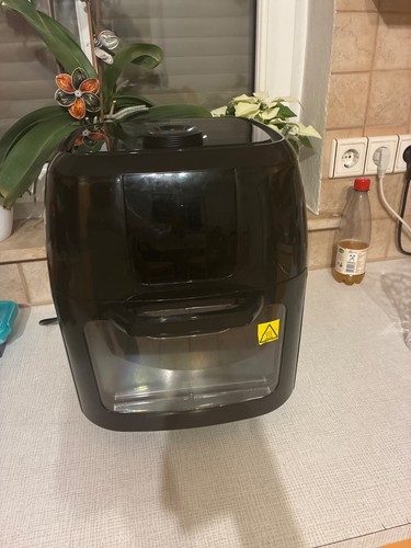 Heißluftfritteuse schwarz