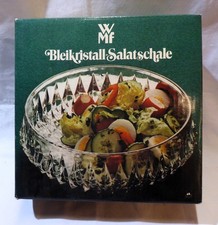 WMF Bleikristall Salatschale Serie Diadem, Durchmesser 21cm H 7,5cm, Neu und OVP