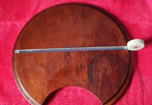Spülenabdeckung rund vollholz - spülenabdeckung,