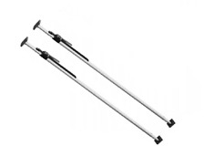 2x Alu Klemmbalken mit Gummifüßen Klemmbalken für Transporter 1,99-2,27 m