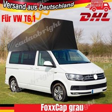 VW T6.1 FoxxCap grau Fit Aufstelldach Wetterschutzhaube Mütze Calicap DHL