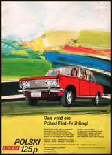 Polski Fiat 125 p, die originale Werbung aus 1972