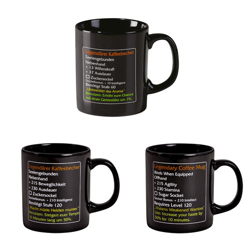 World warcraft kaffeetasse - of,