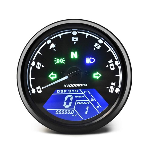 Lcd kilometerzähler motorrad - lcd,