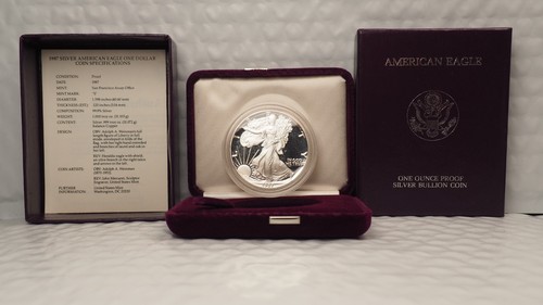 1987 american silver - 1987-s, $1