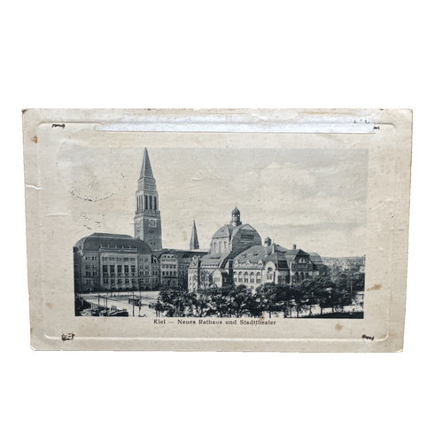 Ansichtskarte postkarte kiel - postkarte,
