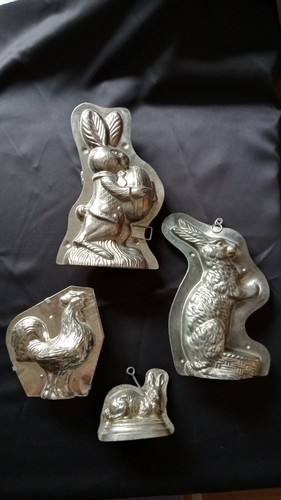 Schokoladenformen hasen 1 - 3, hasen,