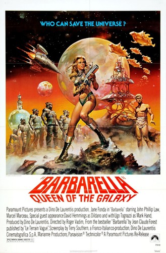 Barbarella filmposter - barbarella,