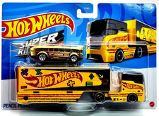 Hot Wheels LKW mit Auto Super