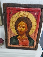 Handgemalte ikone jesus - gr.,