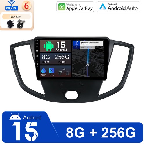 256g autoradio für - 9'',