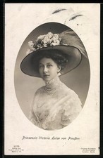 AK Prinzessin Victoria Luise von Preußen, Herzogin von Braunschweig, Portrait m 