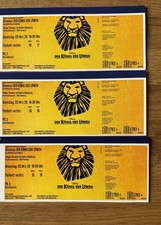 Disney Der König Der Löwen Musical- Hamburg 03. März 2026 18:30Uhr. Super Plätze