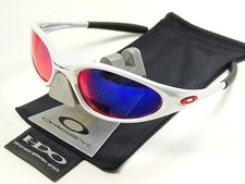 Oakley Minute White Chrome +Red Sonnenbrille Penny Splice Twenty Unknown Fives X