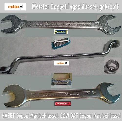 Doppel ringschlüssel - doppel,