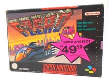 F-Zero - SNES Super Nintendo - in OVP Box