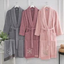 Bademantel Set 2-teilig mit