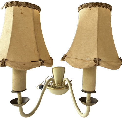 Shabby doppel wandleuchte - shabby,
