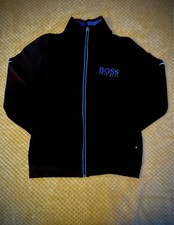 Hugo Boss Herren Jacke Schwarz Blau Größe S