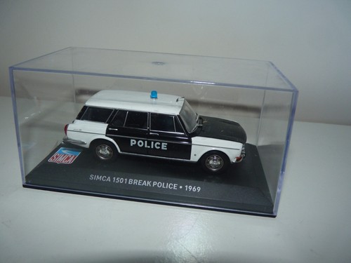 Altaya simca 1501 break police - 1501,