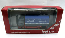 Herpa 1:87 MB LKW Plane/ Pritsche Spedition Schmidt H0